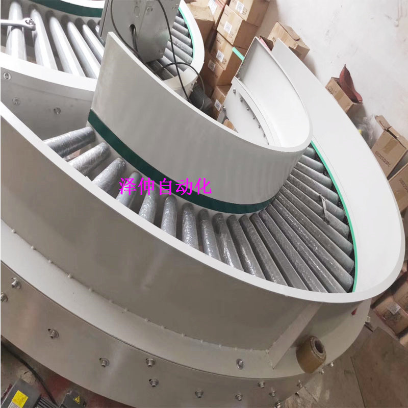 廠(chǎng)家專(zhuān)業(yè)生產(chǎn)輥筒轉(zhuǎn)彎?rùn)C(jī)  皮帶滾筒拐角機(jī) 刀口轉(zhuǎn)彎?rùn)C(jī)